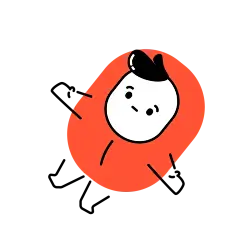可爱小人日常插画图标 icon 涂鸦 黑白简笔画 插画 漫画 卡通Zoned_out