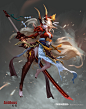 陰陽師 妖刀姬-戰鬼版 Onmyoji-Youtouhime - antilous的插画
