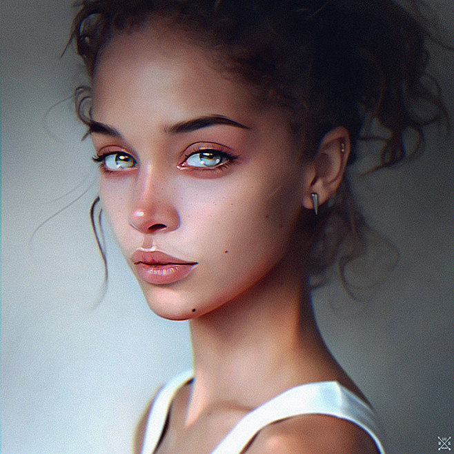 portrait, Julia Razu...