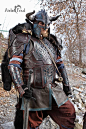 Dwarf Leather Armor by Feral-Workshop fighter barbarian armor clothes clothing fashion player character npc | Create your own roleplaying game material w/ RPG Bard: www.rpgbard.com | Writing inspiration for Dungeons and Dragons DND D&D Pathfinder PFRP