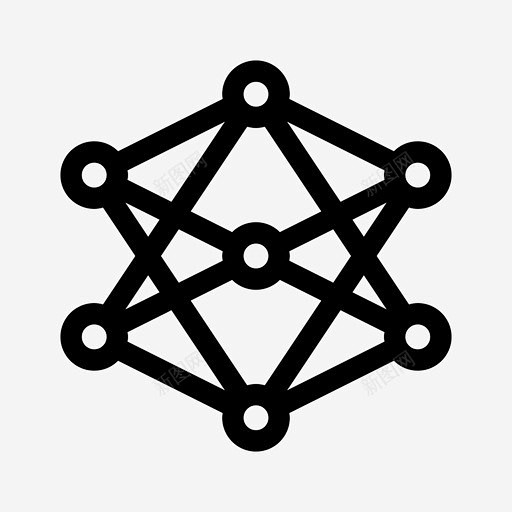 神经网络人工智能卷积图标高清素材 人工智能 卷积 技术 机器学习 深度学习 神经元 神经网络 免抠png 设计图片 免费下载
