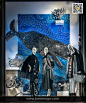 #Bergdorf Goodman波道夫·古德曼动物主题女装櫥窗# #橱窗设计# #蜂讯网#
