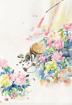 宁馨郁金香采集到玉树·后庭·花