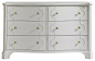 Charleston Regency Island House Dresser, Ropemakers White traditional dressers chests and bedroom armoires