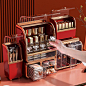 This just in - the NOVELLA collection features 5 aesthetically and functionally designed vanity organizers. Mix and match between cosmetic cases to jewelry organizers or get our Novella bundle of 5 to hold all of your day to day essentials. Getting ready 