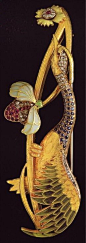 Art Nouveau - Broche - Lluis Masriera