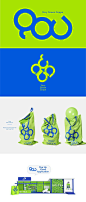 其中包括图片：喜茶多肉青提ip化主视觉设计-Green Grapes Visual Design