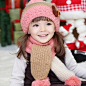 韩国宝宝帽子秋冬1-2岁女公主帽秋季婴儿童帽子围巾两件套装小孩0-淘宝网