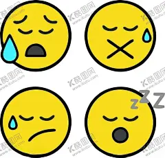 表情包 【酷图网】表情包,图像,表情,QQ,头像,矢量,圆脸,开心,可爱,大笑,大哭,不开心,无语,生气,睡觉,手绘,画,卡通