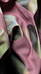 【知识星球：地产重案】@上山打草⇦   https://huaban.com/user/arsion575    background cloth drapery Fashion  gradient lines pattern vibrant