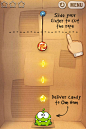 Cut the Rope (割绳子)手机游戏界面_游戏手机界面_黄蜂网 #采集大赛# #Excel#