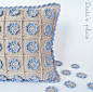 Dada's place: Little flower crochet pillow: 