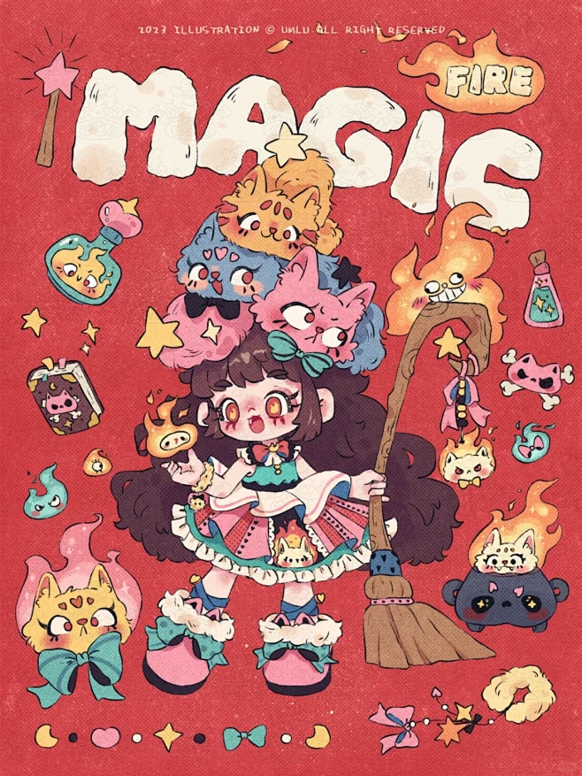 多巴胺小魔女之火女