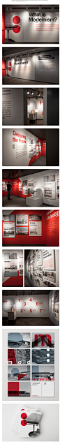 What is Modernism Exhibit on Behance-1企业文化墙项目展示品牌形象历程地产导视荣誉墙@奥美Linda