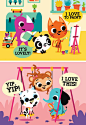 New concept-samples for a childrens picture book project. Tiago Americo