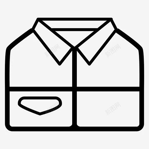 衬衫干净衣服图标 设计图片 免费下载 页面网页 平面电商 创意素材图片_打包图标图片素材-花瓣网