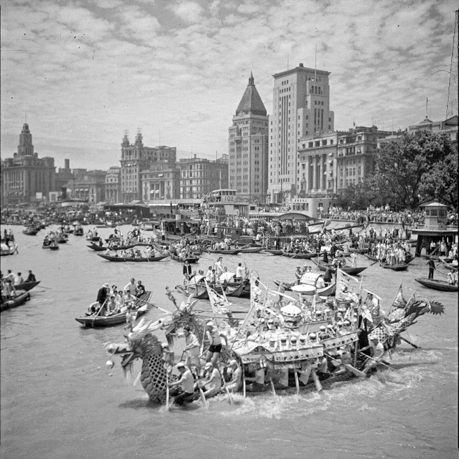 1947年端午节上海龙舟