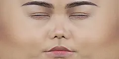 Face Texture Creation &amp; Detail Reconstruction 2016-09-06, David Roberson : While I waited for my computer to render out a test screen, I picked a random face shot off Google and did a little cut-and-warp to turn it into a face texture, which I then se