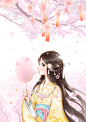 ❀樱花棉花糖( ᵒ̴̶̷̤́ധᵒ̴̶̷̤̀  ) ~✿ 汉服
