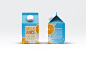 <span class='yzk_title_102574'>4种牛奶/果汁盒包装设计样机套装 4 Types Milk / Juice Cartons Bundle Mock-Up</span>插图(10)