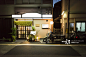 Kyoto Street at night_创意图片