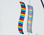 弧形彩虹 SunCatcher 个性化用于花园或家庭熔融玻璃 Pride Chakra Colors 礼物