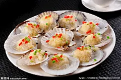 粉丝蒸扇贝摄影图__传统美食_餐饮美食_摄影图库_昵图网nipic.com
