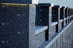 现代建筑的大理石立面