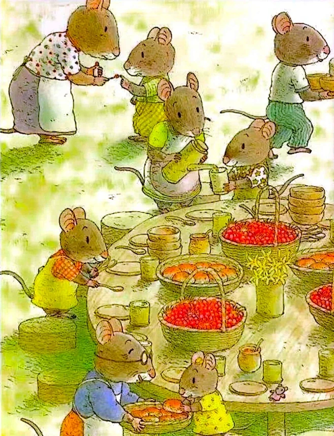 《14只老鼠吃早餐》