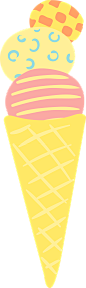 冰淇淋 夏日特色元素PNG免抠图