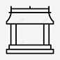 寺庙亚洲佛教图标 免费下载 页面网页 平面电商 创意素材