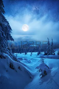 美丽雪景手机壁纸