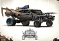 Mad Max: Fury Road - Misc. Vehicles 02, WETA WORKSHOP DESIGN STUDIO : Various iterations on vehicles designed for speed, intimidation and years of trouble free maiming.

© 2014 Warner Bros. Entertainment Inc. and Village Roadshow