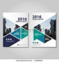 Creative Triangle blue purple green Vector annual report Leaflet Brochure Flyer template design, book cover layout design, Abstract blue green purple presentation templates: 