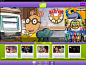 kidstv儿童电视节目iPad应用界面设计_娱乐iPad界面_黄蜂网