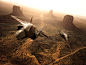 Jetfighters over Monument Valley on Behance
