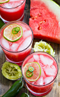 Jalapeno Watermelon Margarita