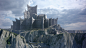 GameOfThrones 7 - Dragonstone Mattepainting, Max Riess : This Mattepainting is a combination of different set-locations in Spain. Lidar scan provided base geometry. Ocean is VRay.
The hardest thing is that due to the geographic specifications from the set
