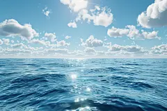 蔚蓝的大海高清壁纸