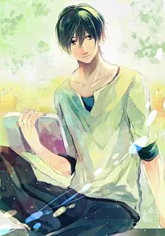 认真的侧脸真迷人♡读书男子特辑 : 现在日落的时间越来越早了，天气也没那么热了。很多人都想在这样的季节里享受读书的乐趣吧。悠闲的读书时间也最适合治愈因夏日酷暑而疲惫不堪的身体了。正在读书的男性的侧脸，散发出一种禁欲的气质，非常迷人。为了让对方认真的目光可以看向自己，可能会忍不住做些恶作剧呢。尤其是看到平时不怎么安分的男生忽然认真地读书的样子，那出人意料的感觉也很令人心动啊。
今天，就为大家送上描绘了读书男子的插画作品特辑。快来看看吧。