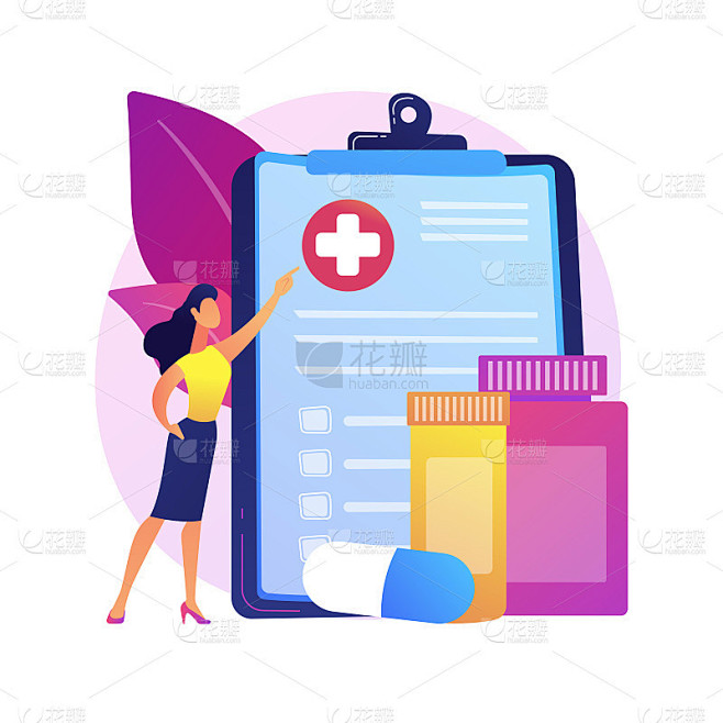 Health insurance abstract concept vector illustrat