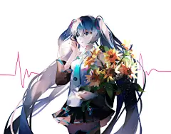 VOCALOID 初音未来 同人图 插画 壁纸 | miku4c | 半次元-第一中文COS绘画小说社区