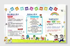 幼儿园安全教育宣传栏展板