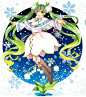 雪初音2015~（可放大）  #初音# #二次元#