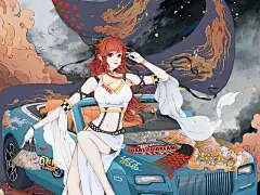QQ飞车劳斯莱斯 小橘子