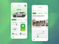 app design electric vehicle electric vehicle app ui ev app design ev charging app EV station Mobile app mobile app design UI/UX