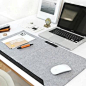 【包邮】韩国 超大毛毡鼠标垫 超大多功能办公桌面鼠标垫 护腕垫-淘宝网