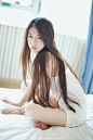 长发姑娘李小蕾的A quiet #性感#  #优雅# #气质# #萌#