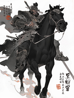 事事随缘采集到水墨将军