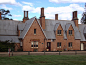 Campbelltown. The Grange. Built 1848. Architect James Blackburn, former convict. : The  Grange was built in Gothic style for a local Doctor in Campbelltown Tasmania.   Campbelltown. Campbelltown was another of the four garrison towns Governor Macquarie wa